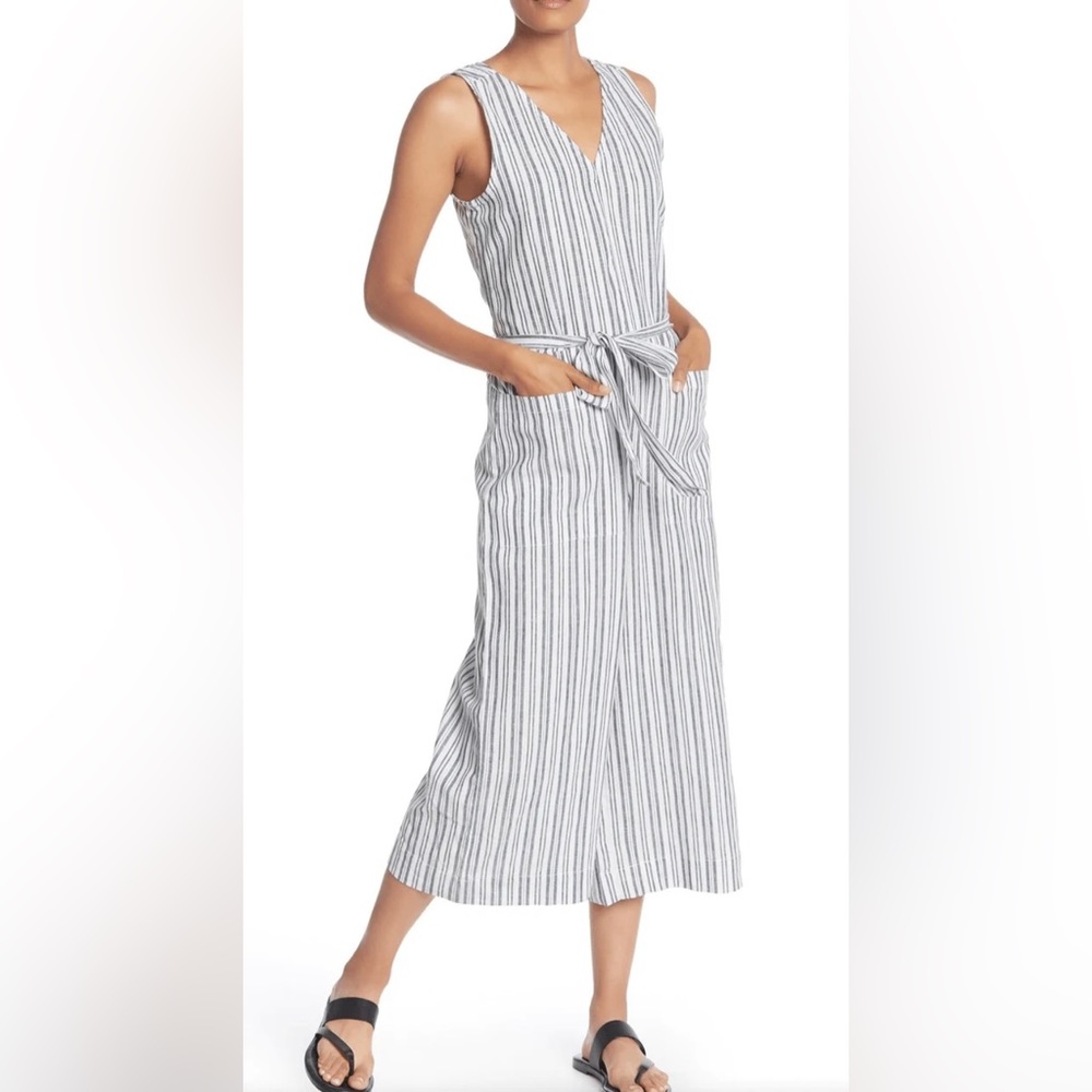 Pinstripe Jumpsuit